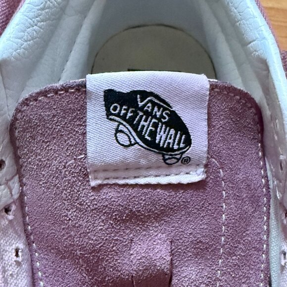 Vans Sk8 Mid 'Nostaglia Rose High-Top Sneakers Size 7 Skate Shoes Excellent - Picture 5 of 10